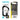 SLIDELOCK CARABINER STAINLESS STEEL, black - size 4-NITE IZE-