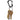 SLIDELOCK CARABINER STAINLESS STEEL, black - size 6-NITE IZE-