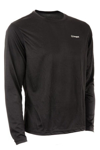 SNUGPAK 2nd Skinz Coolmax Long Sleeve Top - Black-SNUGPAK-XS-