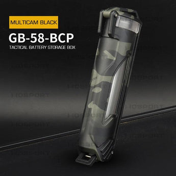 Tactical battery storage box - MC Black-Wosport-