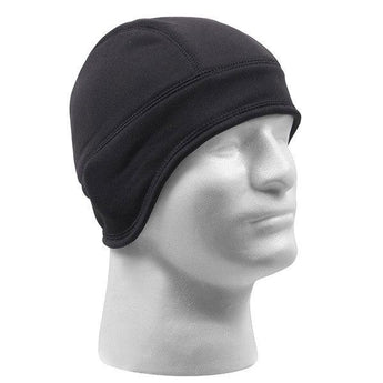 Tactical cap / Helmet liner FLEECE COYOTE BLACK-ROTHCO-