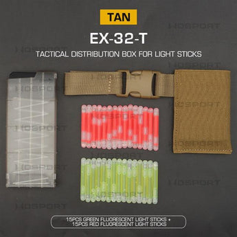 Tactical Distribution Box for Light Sticks - TAN-Wosport-