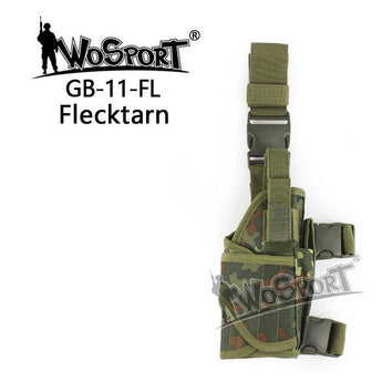 Tactical leg holster Tornado, Flecktarn-Wosport-