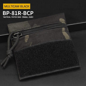 Tactical Patch/Candy Bag (size S) - MC Black-Wosport-
