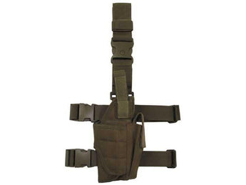 TORNADO Case for guns right thigh, COYOTE BROWN-Mil Force-