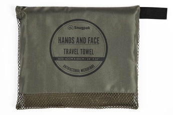 Travel Towel Hands a Face, olive-SNUGPAK-