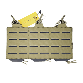 Triple Rifle Mag Pouch-Conquer Tactical-Ranger Green-