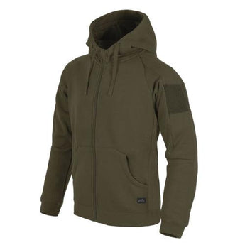 Urban Tactical Hoodie Lite (FullZip) - Green-HELIKON-XS-