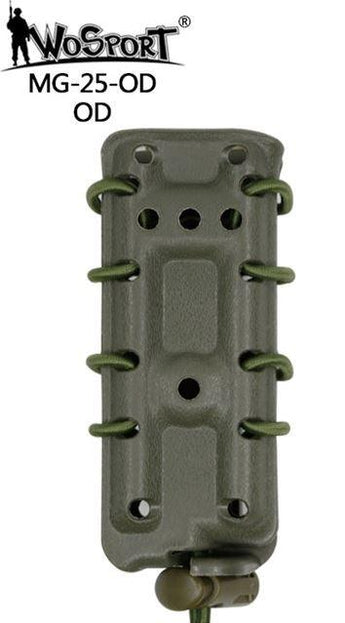 Tasca portacaricatori Wosport 9mm Function Box — Verde OD-Wosport-