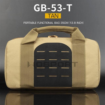 Custodia arma Wosport WST MOLLE Gun Bag 35 cm — Tan-Wosport-