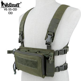 WST Tactical Chest rig D3CRM - MC-Wosport-