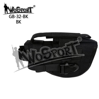 Fondina Wosport universale con tasca portacaricatore — Nero-Wosport-