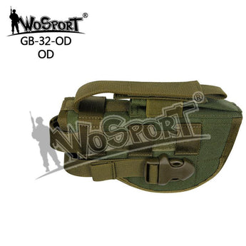 Fondina Wosport Universal con tasca caricatore — Verde Oliva-Wosport-