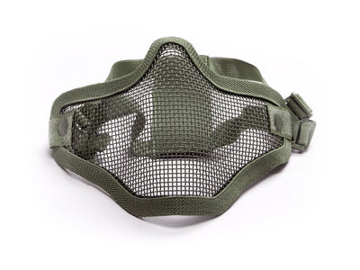Metal mesh mask, OD Green-STRIKE SYSTEMS-