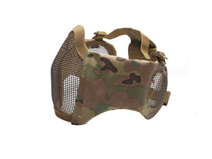 ASG Metal mesh mask with cheek pads and ear protection - MC-STRIKE SYSTEMS-
