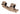 Double Tri-Side Rail 25.4mm / 30mm Mount Rings - TAN Mounts Aim-O