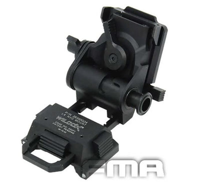Attacco elmetto FMA CNC L4G24 per visore notturno PVS-15 / PVS-18 — Nero-FMA-