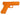 Pistola da addestramento ESP Silicone Training Pistol G17 — Arancione