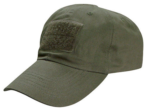 OPERATOR hat with VELCRO panels - OLIVE