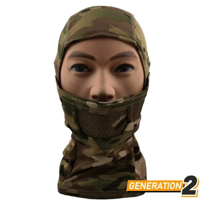 Passamontagna CYGNUS ARMORY Fullface Warrior Gen2 — Multicam-CYGNUS ARMORY-