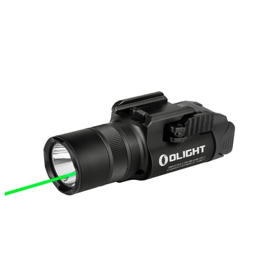 OLIGHT Pistol Flashlight BALDR PRO R (Green Laser) 1350 lm - Black-OLIGHT-