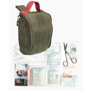 Kit pronto soccorso IFAK Miltec Laser-Cut 20 pezzi — Verde-Miltec-