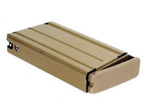 WE Gas Magazine for WE SCAR-H GBBR, 30 BBs - Tan-WE-