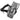 Fondina Gun Flower UNI PRO Low Ride con cinghia di ritenzione — Nero