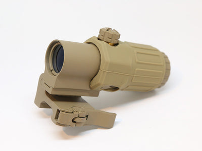 Magnifier Aim-O G33 Style 3x con attacco QD — Tan-Aim-O-