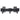 Attacco monoblocco Vector Optics X-ACCU 34 mm RIS — Nero
