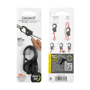 Tendifune Nite Ize CamJam XT Aluminum — Nero-NITE IZE-