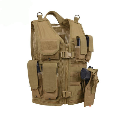 Children tactical vest COYOTE-ROTHCO-