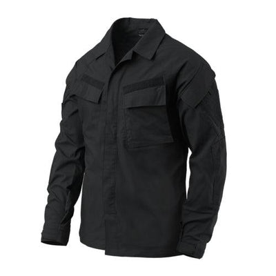 Helikon tactical shirt RAID PolyCotton Stretch, rip-stop - Black-HELIKON-XS-