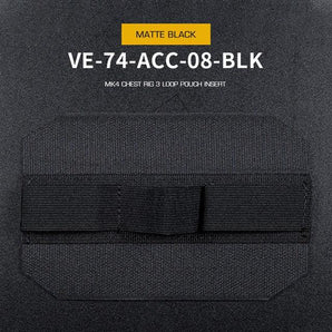 MK4 Chest Rig 40mm grenades Insert - Black-Wosport-
