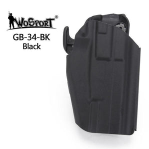 Fondina Wosport GB34 Sub-Compact da cintura — Nero-Wosport-
