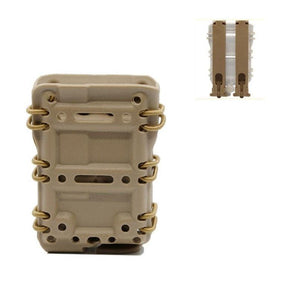Tasca portacaricatori Wosport 5.56 MOLLE — Tan-Wosport-