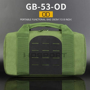 Custodia arma Wosport WST Gun Bag MOLLE 35 cm — Olive Drab-Wosport-